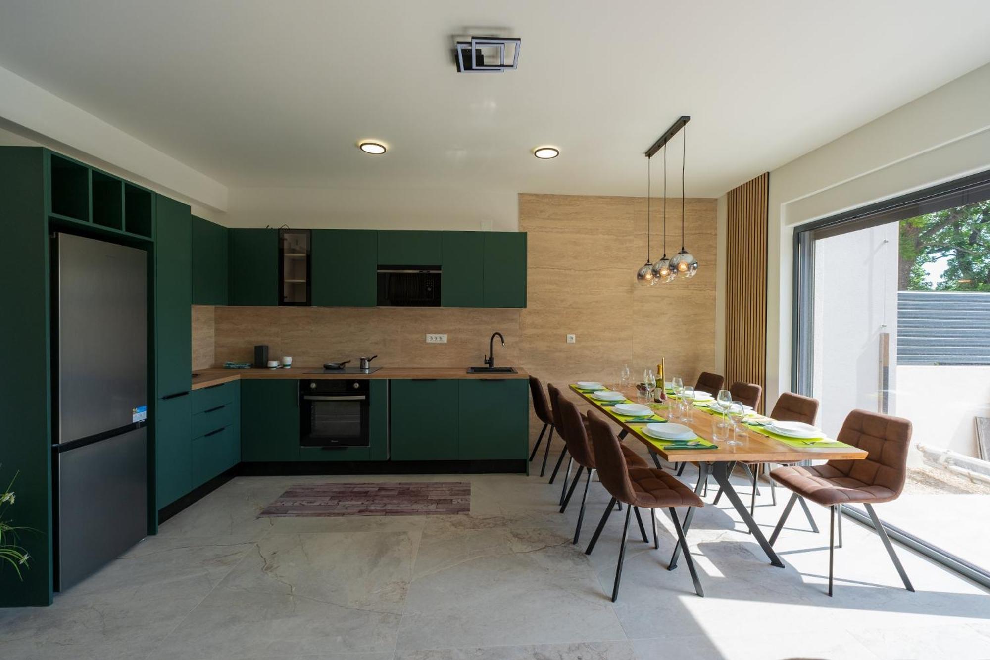Three-Bedroom Premium Holiday Home Atmosfera With Private Pool&Sauna Vodice Luaran gambar