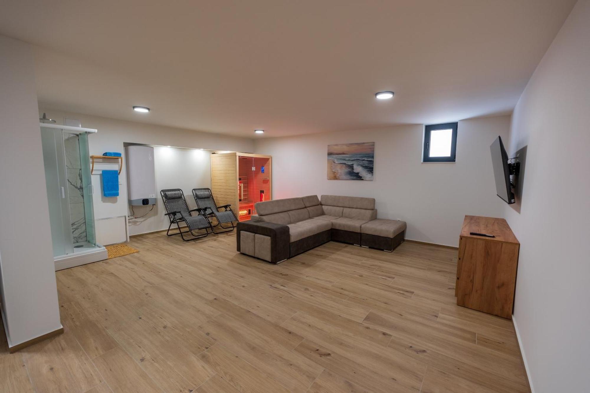 Three-Bedroom Premium Holiday Home Atmosfera With Private Pool&Sauna Vodice Luaran gambar